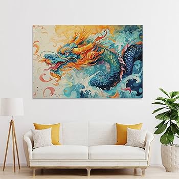 「セナカノツバサ」｜絵画 原画 抽象画 動物画 ドラゴン イラスト ドローイング セナカノツバサ」｜絵画 原画 抽象画 動物画 ドラゴン イラスト